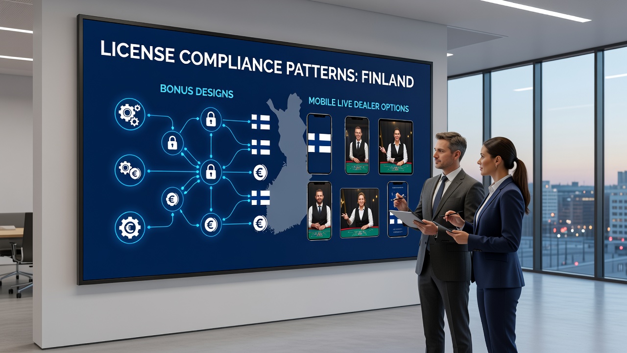 Mobile live dealer gaming interface demonstrating compliance-ready streaming technology in Finnish markets